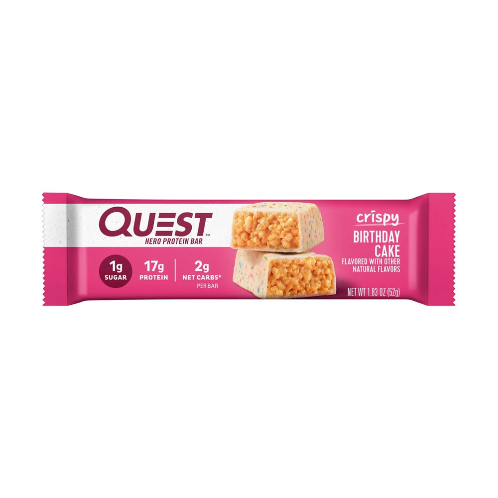 BARRA PROTEICA BIRTHDAY CAKE QUEST 52 GR
