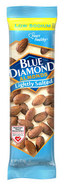 BLUE DIAMOND ALMONDS BOLD LIGHTLY SALTED 43 GR