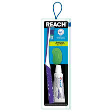 ORAL CARE PREMIUM TOOTHBRUSH AND TOOTHPASTE KIT VIAJERO REACH ULTRACLEAN