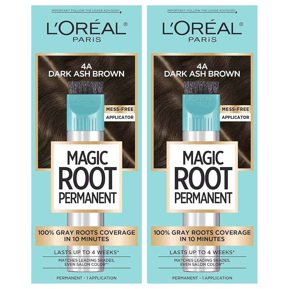 MAGIC ROOT PERMANENT DARK ASH BROWN LOREAL PARIS