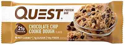 QUEST CHOCOLATE CHIP BARRA PROTEICA  60 GR
