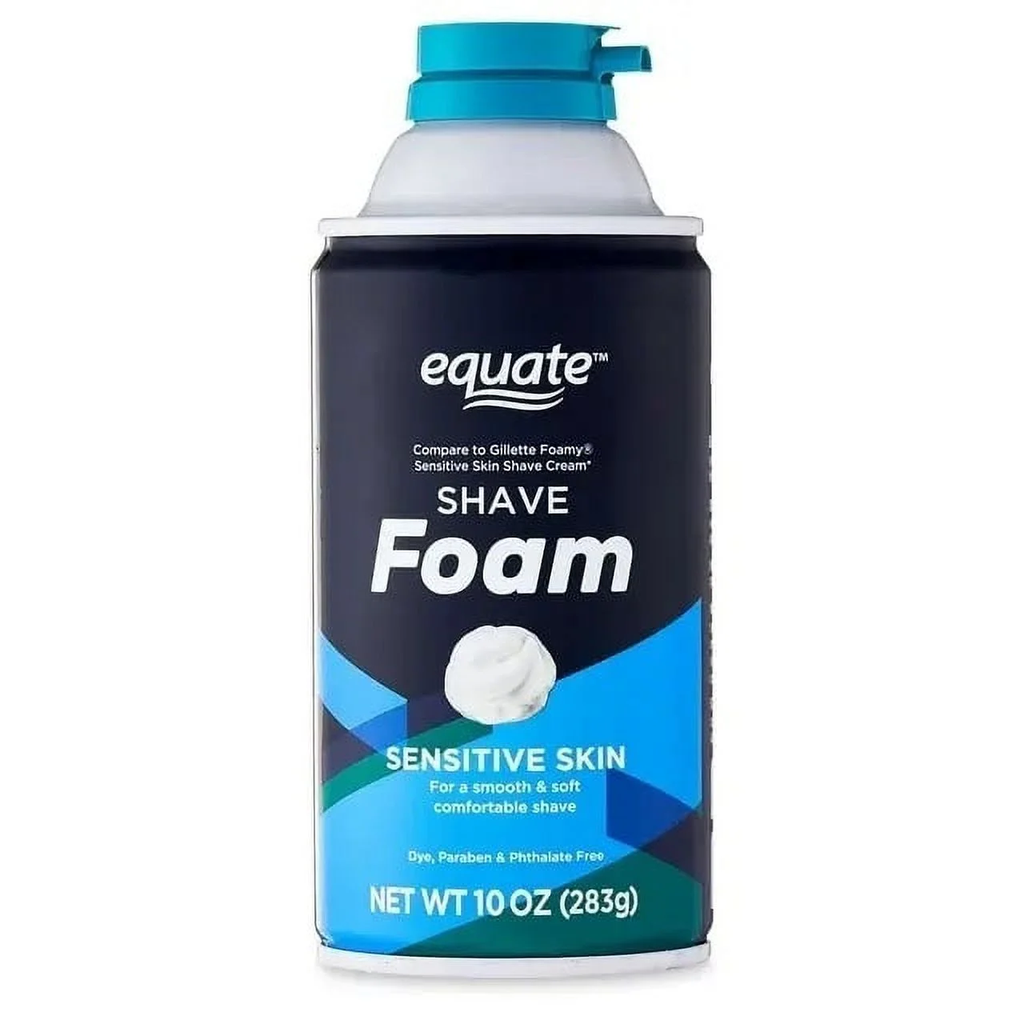 SHAVE FOAM SENSITIVE SKIN 283G EQUATE