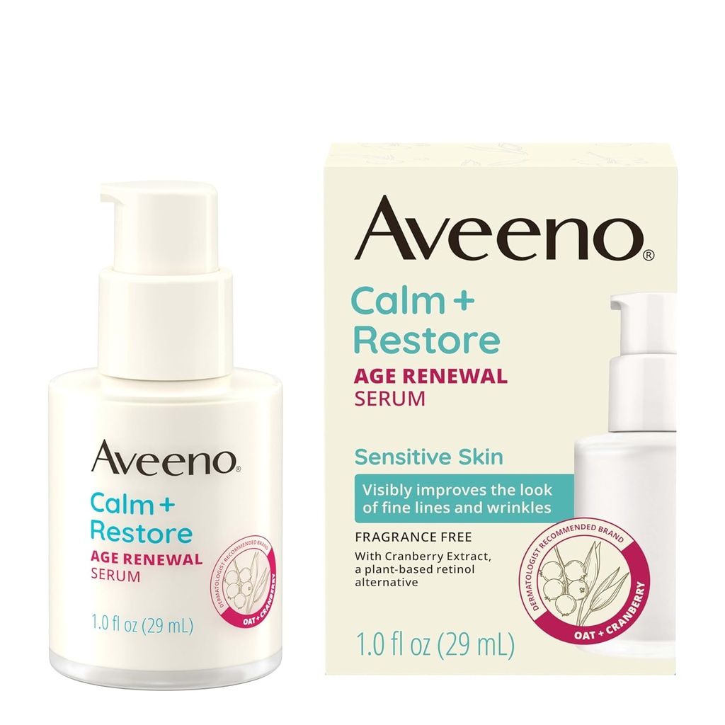 CALM+ RESTORE AGE RENEWAL SERUM SENSITIVE SKIN 29 ML