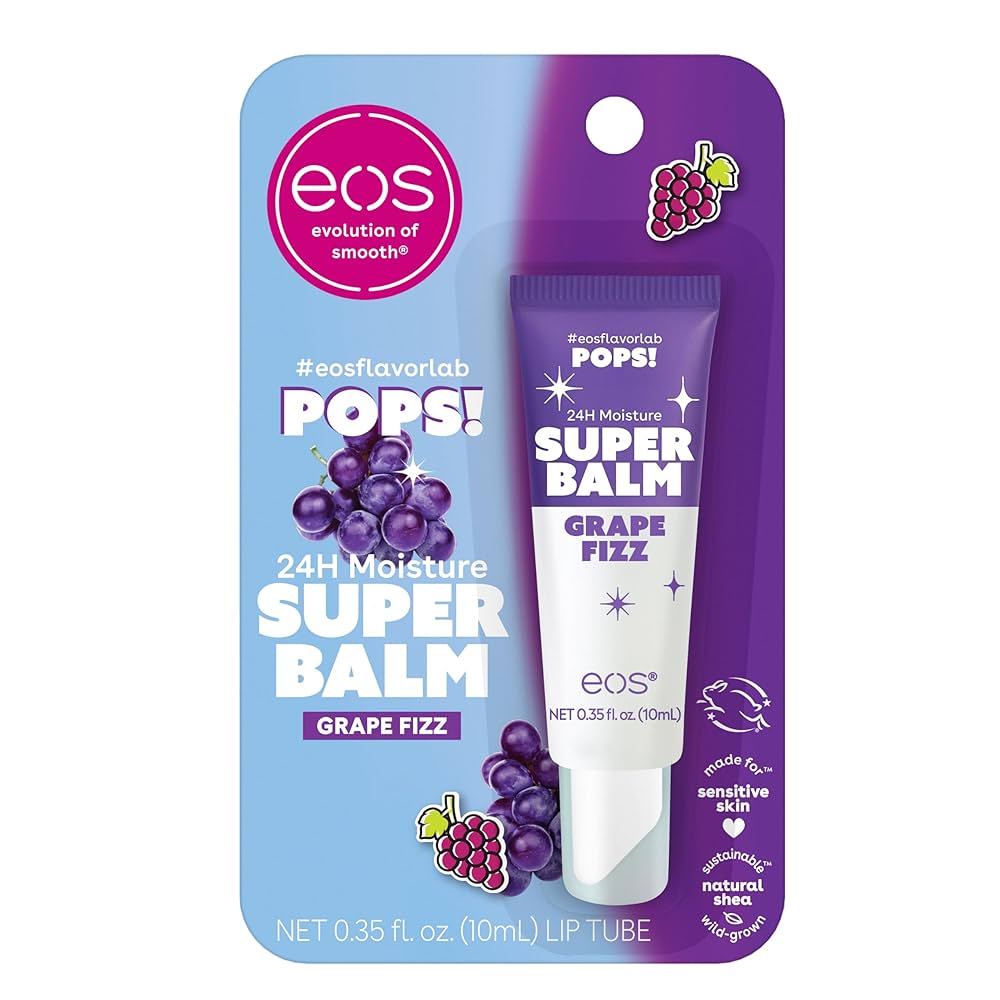 EOS SUPER BALM ELECTRIC GRAPE FIZZ 10ML
