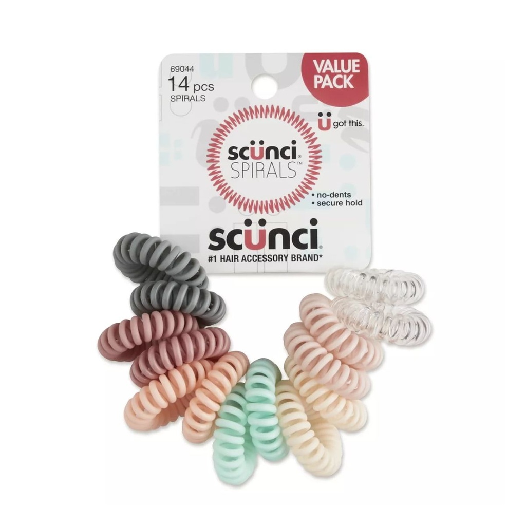 COLITAS DE COLORES PLASTICAS CONAIR 14 PIEZAS