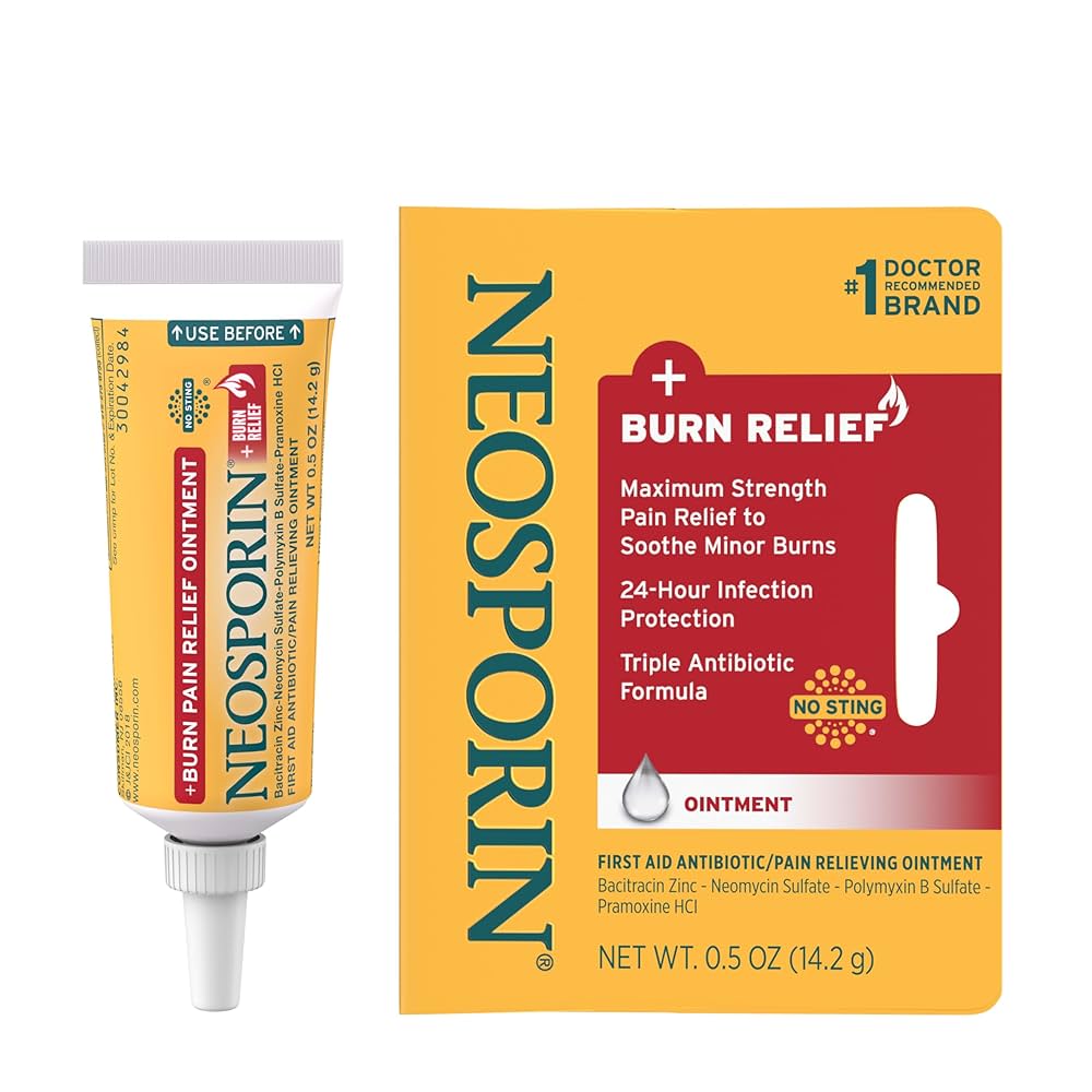 NEOSPORIN BURN RELIEF OINTMENT 14.2 GR