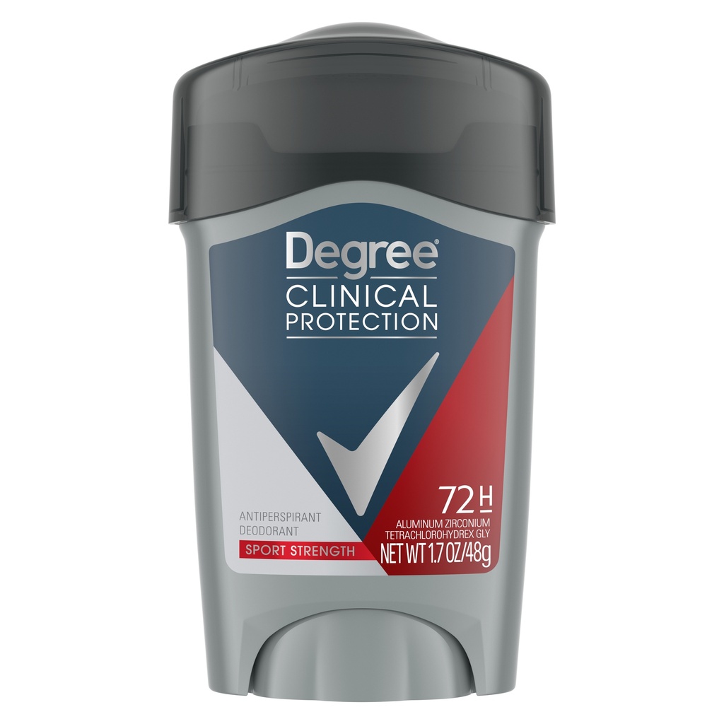 DEGREE CLINICAL PROTECCION SPORT STRENGTH 72 HRS 48 GR