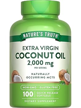 COCONUT OIL 2000 MG 100 CAP NATURES TRUTH
