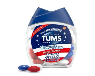TUMS USA CHEWY BITES VARIADOS EXTRA STRENG 32UND