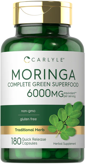 MORINGA 6000MG 180CAP CARLYLE
