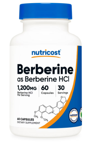 BERBERINE 1200 MG 60 CAP NUTRICOST