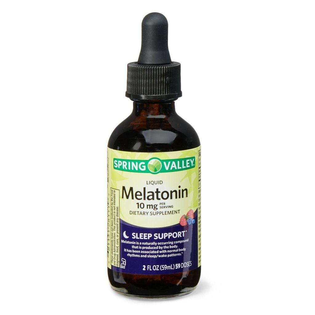 MELATONIN 10MG  59 DOCES 59 ML SPRING VALLEY