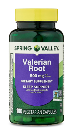 VALERIAN ROOT 500 MG 100 CAP SPRING VALLEY