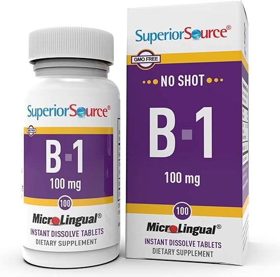 B-1 100 MG 100 CAP SUPERIOR SOURCE