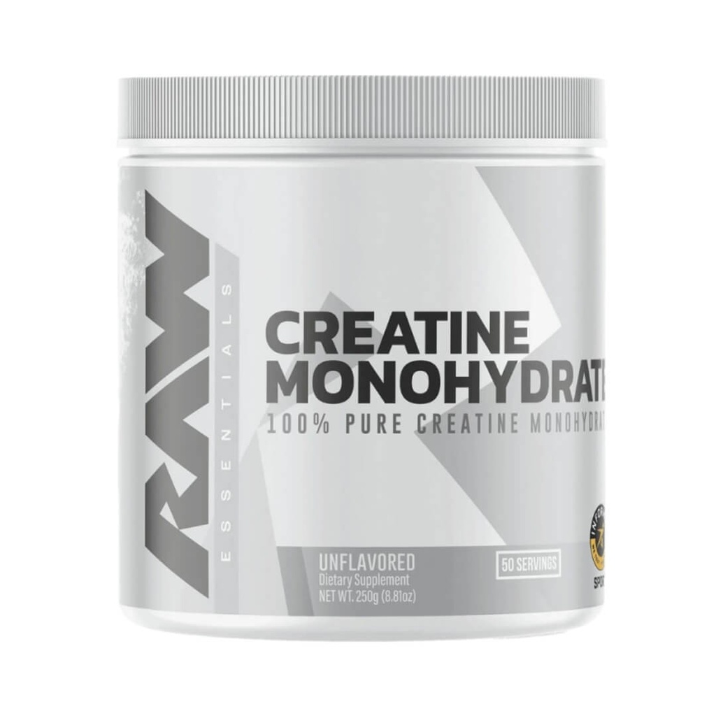 CREATINA MONOHYDRATE 250GR RAW