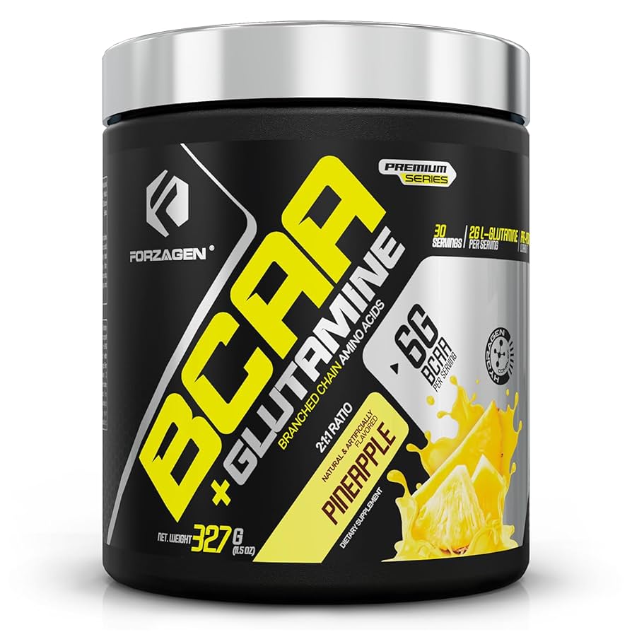 BCAA+L-GLUTAMINE PINEAPPLE 327GR PREMIUM SERIES