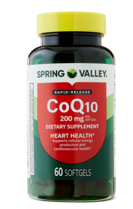 COQ10 200MG X 60 CAPS SPRING VALLEY