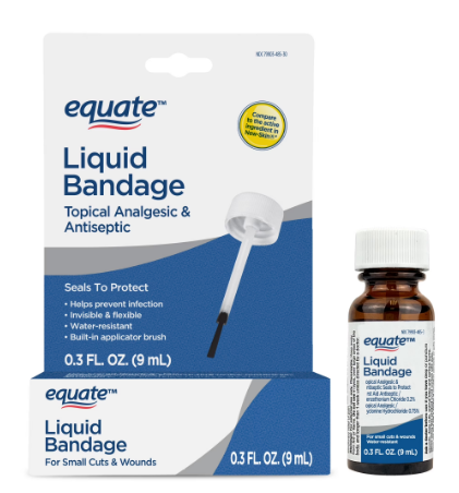 LIQUID BANDAGE 9 ML EQUATE