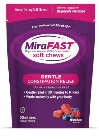 MIRAFAST ACCION RAPIDA MIXED BERRY 30 SOFT CHEWS