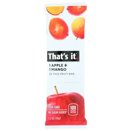 THATS IT BAR UNIDAD APPLE+MANGO 35 GR