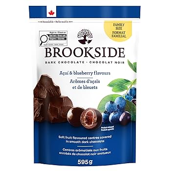 CHOCOLATE BROOKSIDE ACAI & BLUEBERRY SUGAR 595 G