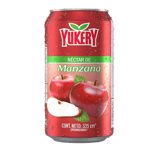 YUKERY MANZANA 355 ML