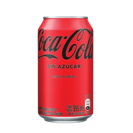 REFRESCO COCA COLA SIN AZUCAR 355 ML