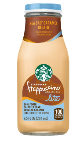 CAFE FRIO STARBUCKS FRAPPUCCINO SEA SALT CARAMEL GELATO 281 ML
