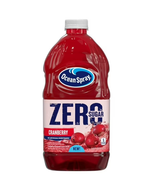 JUGO DE CRANBERRY ZERO SUGAR CRANBERRY 1.89L OCEAN SPRAY