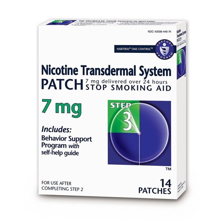 NICOTINE TRANSDERMAL SYSTEM 7MG 14 PATCHES HABITROL