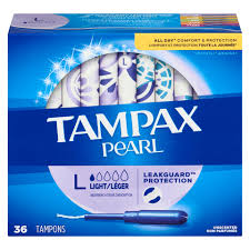 TAMPAX PEARL LIGHT LEGER X 36 TAMPONES