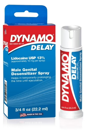 DYNAMO DELAY LIDOCAINE USP 13% 270 SPRAYS 22.2 ML