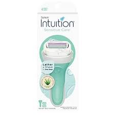 AFEITADORA SHICK SENSITIVE CARE 4 BLADES LAMES