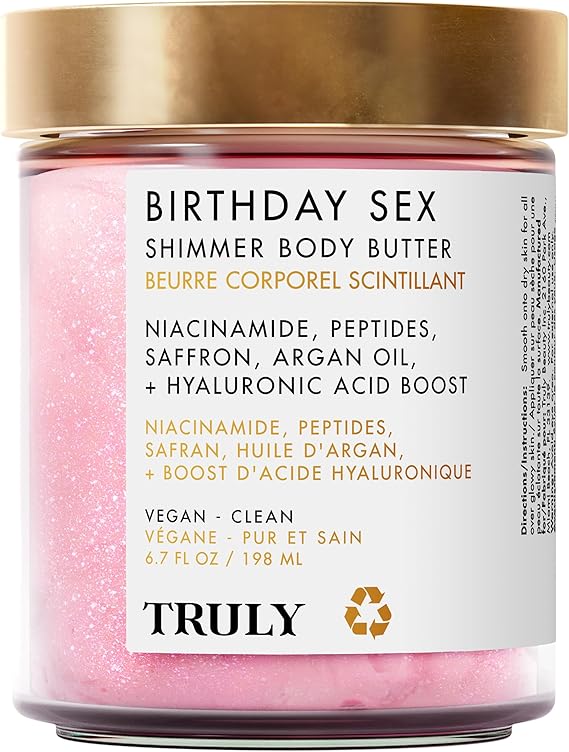 SHIMMER BODY BUTTER BIRTHDAY SEX 198 ML TRULY