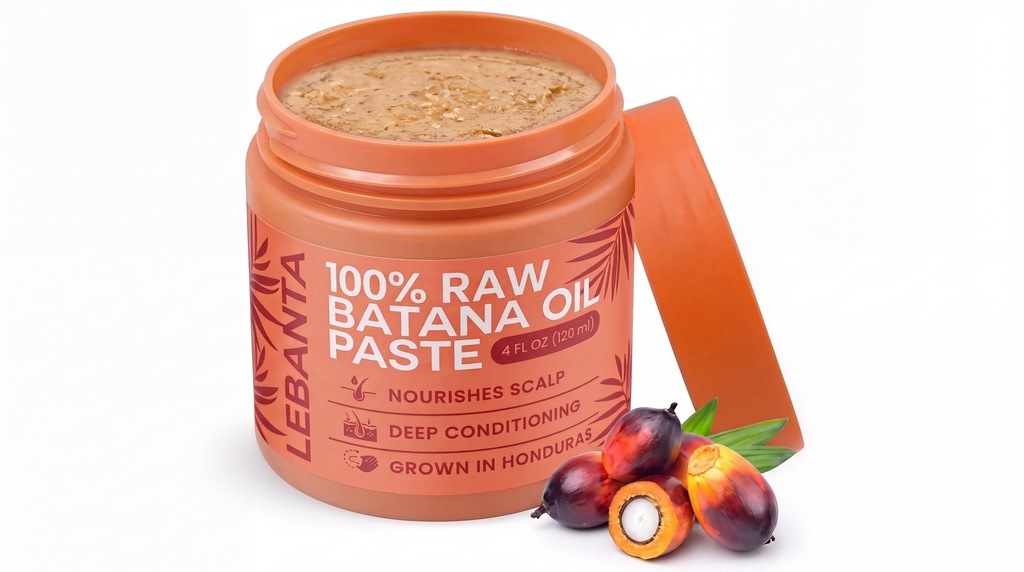 100% RAW BATANA OIL PASTE 120 ML LEBANTA