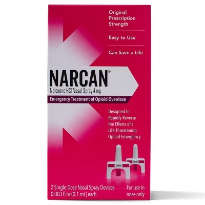 NARCAN NALOXONE HCI NASAL SPRAY 4 MG