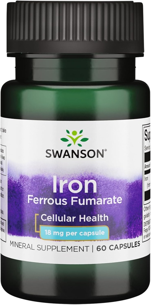 IRON FERROUS FUMARATE  60 CAP SWANSON
