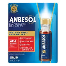 ANBESOL LIQUID MAXIMUM STRENGHT 12ML