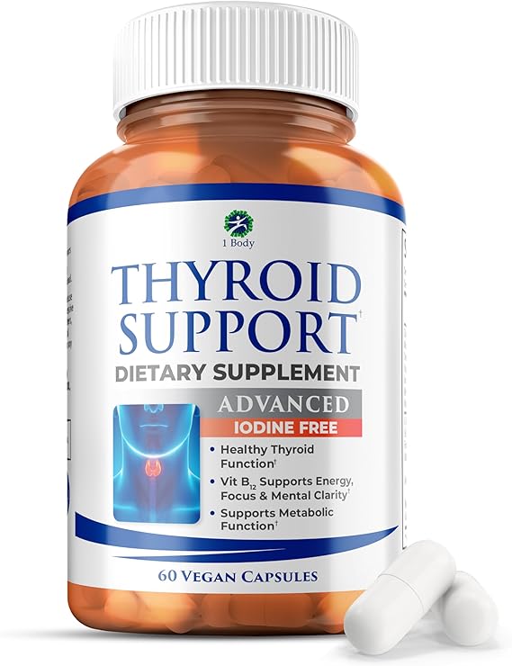 TRYROID SUPPORT ADVANCE IODINE 60 CAP 1 BODY