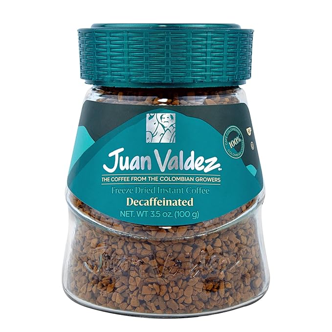 CAFE INSTANTANEO DESCAFEINADO JUAN VALDEZ 100 GR