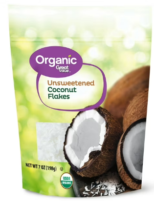 COCO RAYADO ORGANIC 198 GR GREAT VALUE