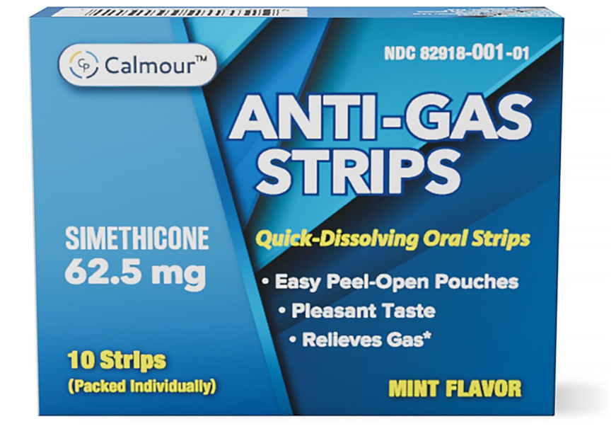 ANTIGAS STRIPS 10 UN CALMOUR