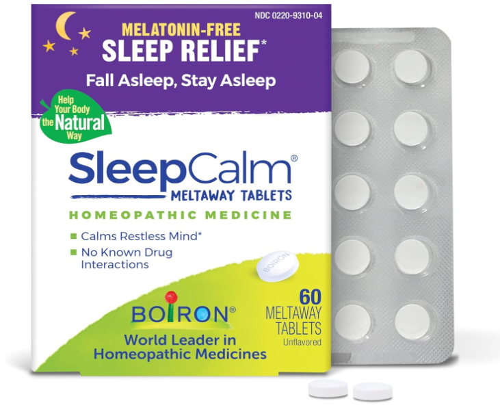 SLEEP CALM MELATONIN FREE 60 MELTAWAY TAB BOIRON