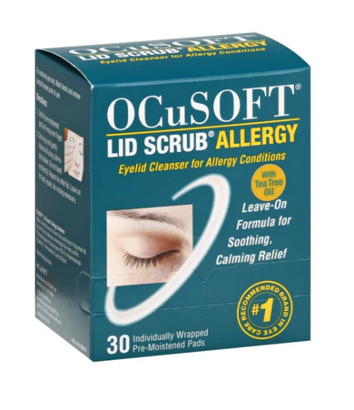 OCUSOFT ALLERGY WIPES PARA PÁRPADOS 30 PADS