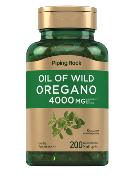OIL OF WILD OREGANO 4000 MG 200CAP PIPING ROCK