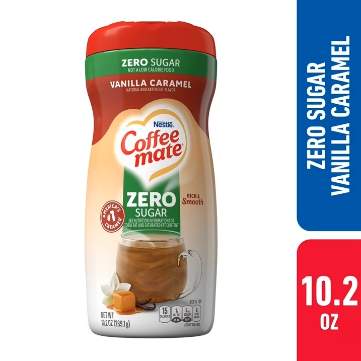 COFFEE MATE ZERO SUGAR VAINILLA CARAMEL NESTLE 425.2 GR