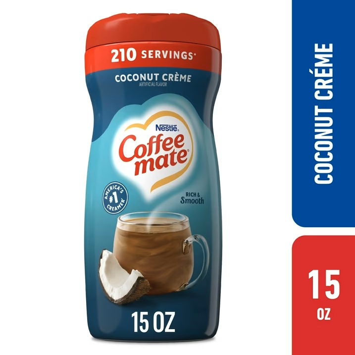 COFFEE MATE COCONUT CREAM NESTLE 425.2 GR