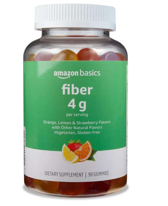 FIBER 4 G 90 GUMMIES AMAZON BASIC