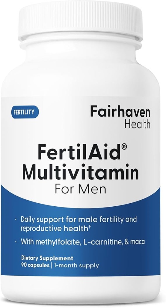 MULTIVITAMIN FERTILAID FOR MEN 90 CAP FAIRHAVEN HEALTH