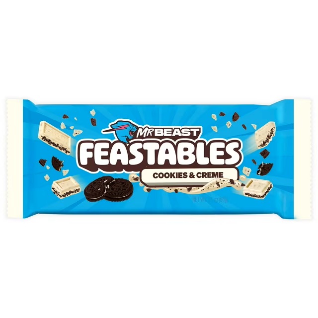 FEASTABLES COOKIES & CREAM 60G MR BEAST